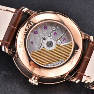 Villeret 6654 Complicated Function OMF 40MM RG White Dial Brown Leather Strap CAL6654 V3 - Image 21
