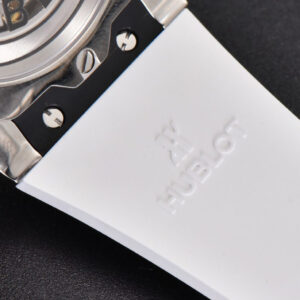 Classic Fusion Orlinski 40mm APSF White Faceted Dial White Rubber Strap A2892 - Image 16