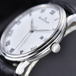 Villeret 6651 ZF 40MM White Dial Black Leather Strap CAL1151 - Image 9