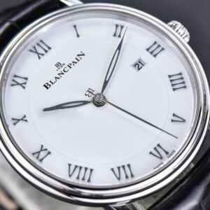 Villeret 6651 ZF 40MM White Dial Black Leather Strap CAL1151 - Image 10