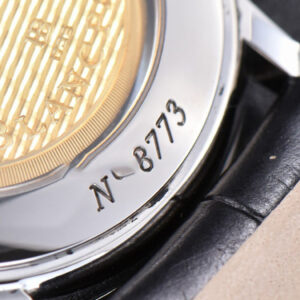 Villeret 6651 ZF 40MM White Dial Black Leather Strap CAL1151 - Image 22