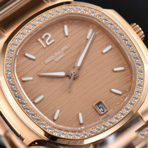 Nautilus 7118 Ladies 3KF 35MM RG Diamond RG Dial RG Bracelet 324CS - Image 28
