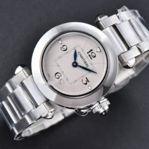Pasha Ladies AF 30MM White Dial SS Bracelet Jap Quartz - Image 16