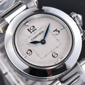 Pasha Ladies AF 30MM White Dial SS Bracelet Jap Quartz - Image 23