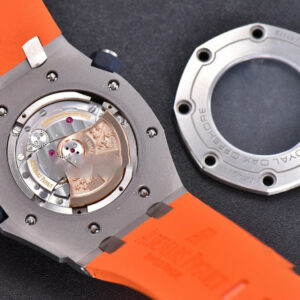 Royal Oak Offshore Diver 15710 Orange JF 42MM Orange Rubber Strap A3120 - Image 22