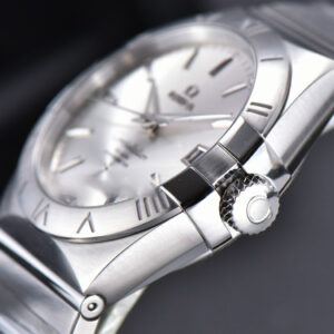 Constellation 38mm SS VSF Silver Dial Stick Markers on SS Bracelet A8500 Super Clone - Image 7