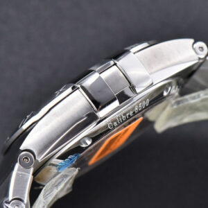 Constellation 38mm SS VSF Silver Dial Stick Markers on SS Bracelet A8500 Super Clone - Image 8