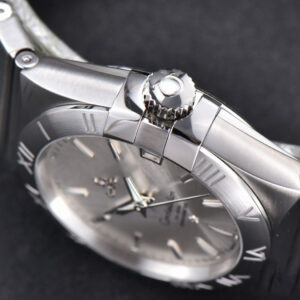 Constellation 38mm SS VSF Silver Dial Stick Markers on SS Bracelet A8500 Super Clone - Image 9