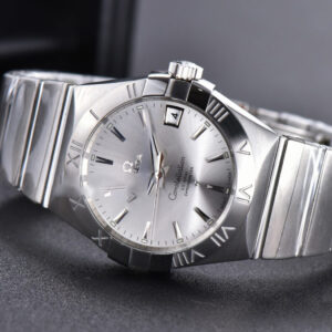 Constellation 38mm SS VSF Silver Dial Stick Markers on SS Bracelet A8500 Super Clone - Image 10