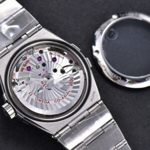 Constellation 38mm SS VSF Black Dial Stick Markers on SS Bracelet A8500 Super Clone - Image 5