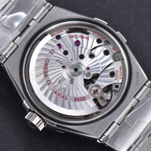 Constellation 38mm SS VSF Black Dial Stick Markers on SS Bracelet A8500 Super Clone - Image 6
