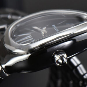 Serpenti Spiga SS 35MM BVF Polycyclic Black Ceramic Black Dial Quartz - Image 6