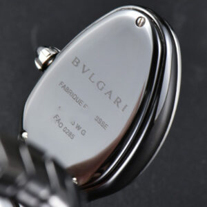 Serpenti Spiga SS 35MM BVF Polycyclic Black Ceramic Black Dial Quartz - Image 9