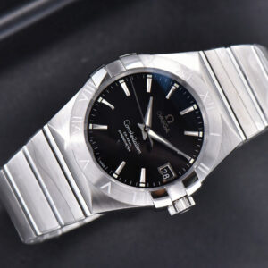 Constellation 38mm SS VSF Black Dial Stick Markers on SS Bracelet A8500 Super Clone - Image 14