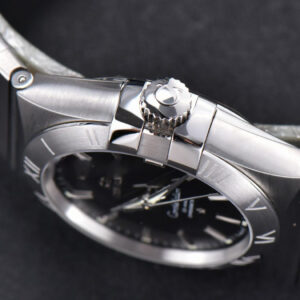 Constellation 38mm SS VSF Black Dial Stick Markers on SS Bracelet A8500 Super Clone - Image 22