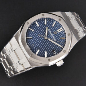 Royal Oak 15500 41mm APSF Blue Textured Dial SS Bracelet A4302 - Image 3