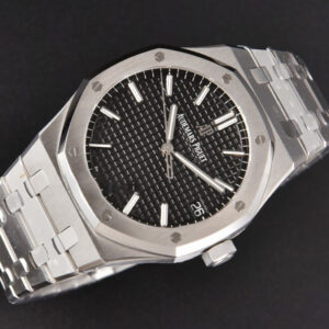 Royal Oak 15500 41mm APSF Black Textured Dial SS Bracelet A4302 - Image 2
