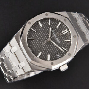 Royal Oak 15500 41mm APSF Gray Textured Dial SS Bracelet A4302 - Image 3