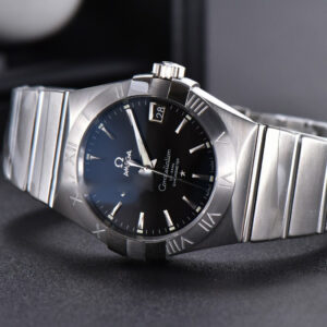 Constellation 38mm SS VSF Black Dial Stick Markers on SS Bracelet A8500 Super Clone - Image 23