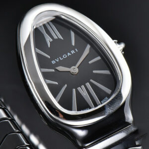 Serpenti Spiga SS 35MM BVF Black Ceramic Black Dial Quartz - Image 8