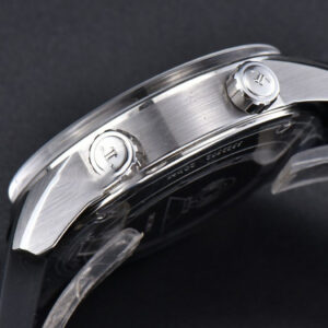 Polaris CSF 42MM Black Dial Black Rubber Strap MY9015 Mod - Image 11