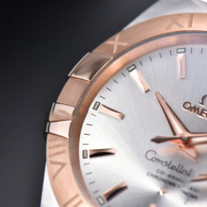 Constellation 38mm SS/RG VSF Silver Dial Stick Markers on SS/RG Bracelet A8500 Super Clone - Image 10