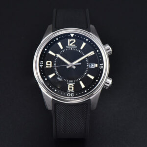 Polaris CSF 42MM Black Dial Black Rubber Strap MY9015 Mod