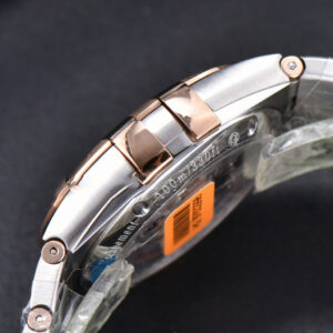 Constellation 38mm SS/RG VSF Silver Dial Diamonds Markers on SS/RG Bracelet A8500 Super Clone - Image 6