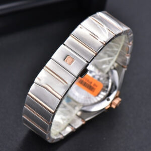 Constellation 38mm SS/RG VSF Silver Dial Stick Markers on SS/RG Bracelet A8500 Super Clone - Image 17