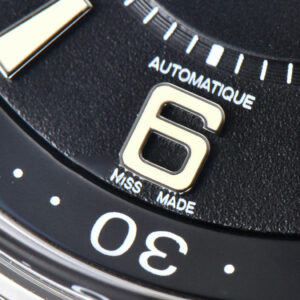 Polaris CSF 42MM Black Dial Black Rubber Strap MY9015 Mod - Image 20
