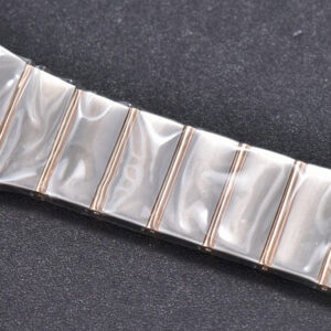 Constellation 38mm SS/RG VSF Silver Dial Diamonds Markers on SS/RG Bracelet A8500 Super Clone - Image 10