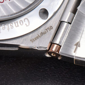 Constellation 38mm SS/RG VSF Brown Dial Stick Markers on SS/RG Bracelet A8500 Super Clone - Image 12