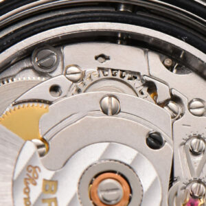 SuperOcean Heritage 42mm SS GF Black Ceramic Black Dial Rainbow Marker Mesh Bracelet A2824 - Image 4