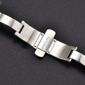 SuperOcean Heritage 42mm SS GF Black Ceramic Black Dial Rainbow Marker Mesh Bracelet A2824 - Image 13