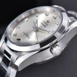 Aqua Terra 150M Ladies VSF 34MM Silver Dial Diamond Marker SS Bracelet A8800 - Image 7