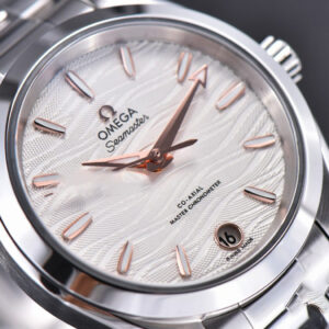 Aqua Terra 150M Ladies VSF 34MM White Wave Dial RG Marker SS Bracelet A8800 - Image 22
