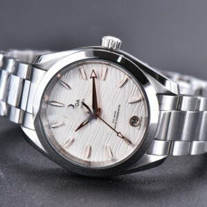 Aqua Terra 150M Ladies VSF 34MM White Wave Dial RG Marker SS Bracelet A8800 - Image 25
