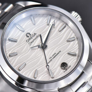 Aqua Terra 150M Ladies VSF 34MM White Wave Dial Silver Marker SS Bracelet A8800 - Image 22