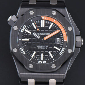 Royal Oak Offshore Diver 15707 42mm ZF Black Ceramic Black Dial Rubber Strap A3120