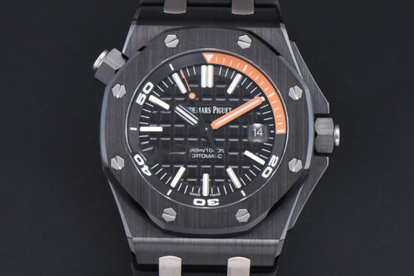 Royal Oak Offshore Diver 15707 42mm ZF Black Ceramic Black Dial Rubber Strap A3120