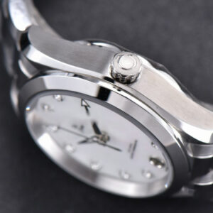 Aqua Terra 150M Ladies VSF 34MM White Dial Diamond Marker SS Bracelet A8800 - Image 24
