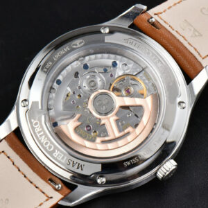 Master Control Q4018420 40mm ZF White Dial Brown Leather Strap A899 - Image 11