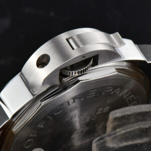 PAM005 44mm HWF Black Dial Brown Leather Strap A6497 - Image 6