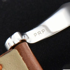 PAM005 44mm HWF Black Dial Brown Leather Strap A6497 - Image 9