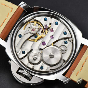 PAM005 44mm HWF Black Dial Brown Leather Strap A6497 - Image 17