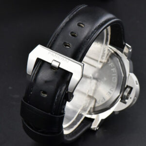 PAM000 44mm HWF Black Dial Black Leather Strap A6497 - Image 7