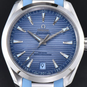 Aqua Terra 150m 41mm VSF Summer Blue Dial Rubber Strap A8900