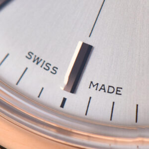 Transocean Day & Date V7F 43MM RG Silver Dial Brown Leather Strap Clone CA145 - Image 11