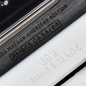 RM055 42.7mm Bubba Watson ZF Black NTPT White Skeleton Dial White Rubber Strap NH05 - Image 9