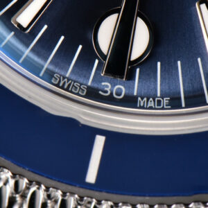 SuperOcean Heritage 42mm SS GF Blue Ceramic Blue Dial Mesh Bracelet A2824 - Image 24